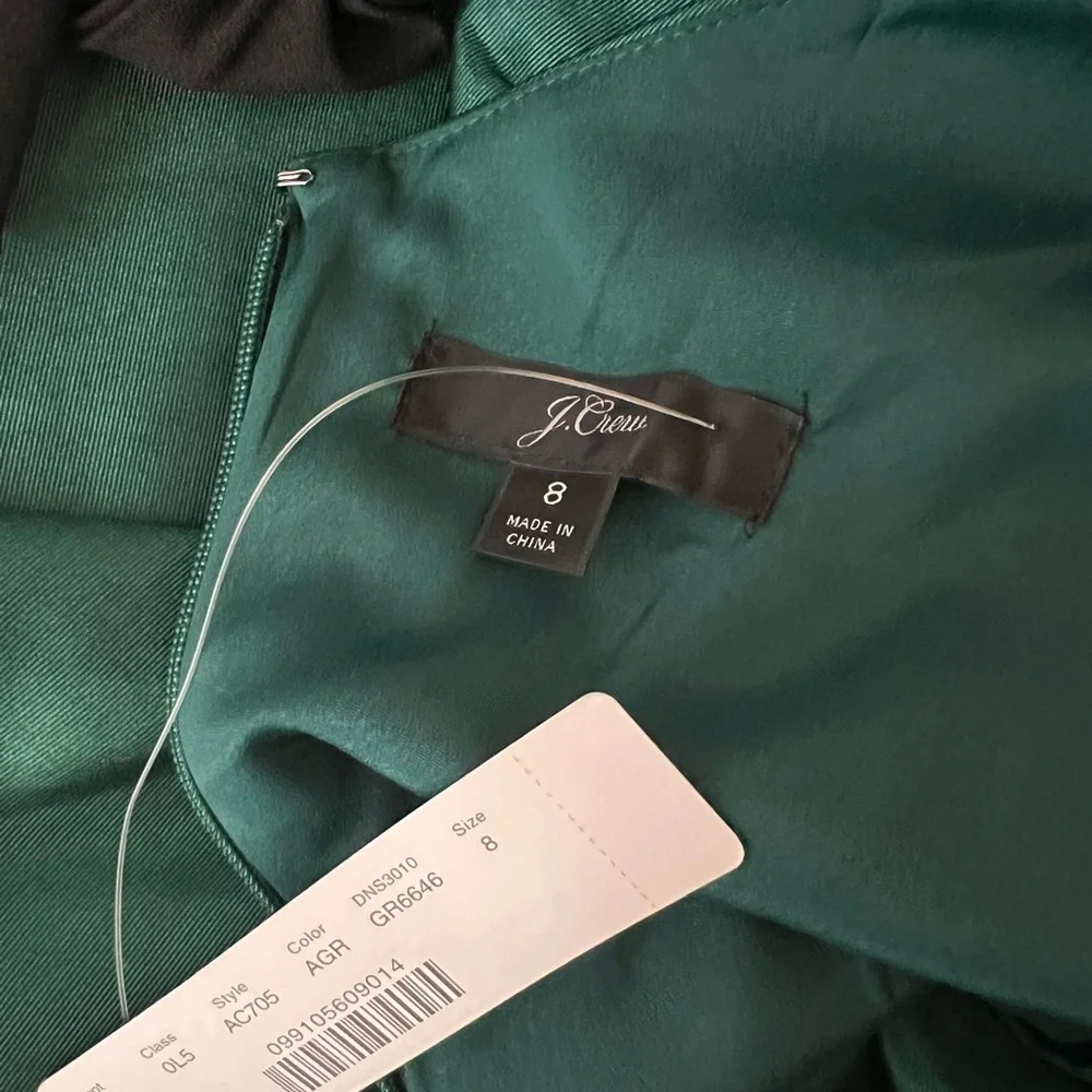 J. Crew Teal Sleeveless Midi Dress - Picture 5 of 5